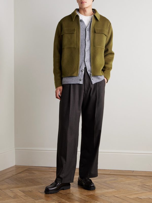 Alban 8447 Wool-Blend Felt Jacket - OU
