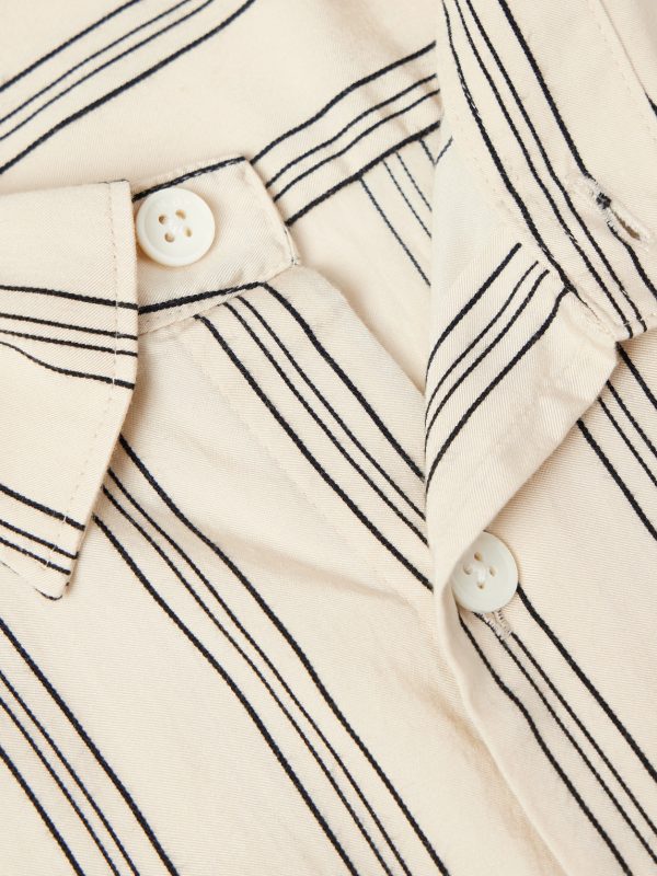 Freddy Striped TENCEL™ Modal-Blend Overshirt - CU Freddy Striped TENCEL™ Modal-Blend Overshirt - CU