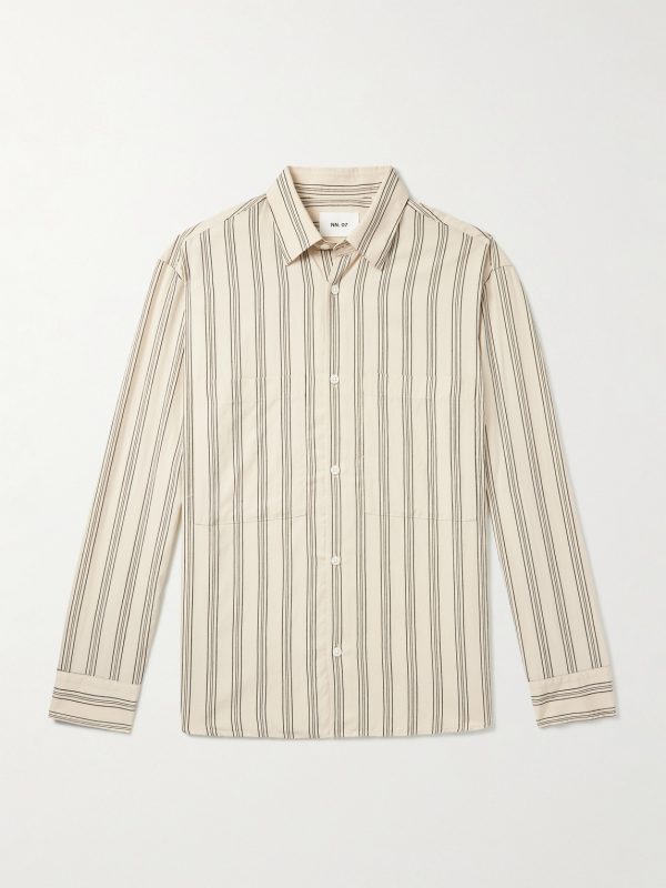 Freddy Striped TENCEL™ Modal-Blend Overshirt Freddy Striped TENCEL™ Modal-Blend Overshirt