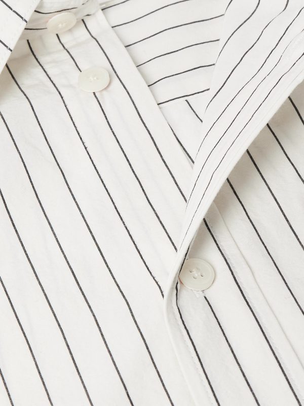 Colby 50009 Striped Organic Cotton-Poplin Shirt - CU Colby 50009 Striped Organic Cotton-Poplin Shirt - CU