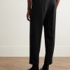 Zuma Slim-Fit Cropped Cotton and Cashmere-Blend Gabardine Trousers - BK