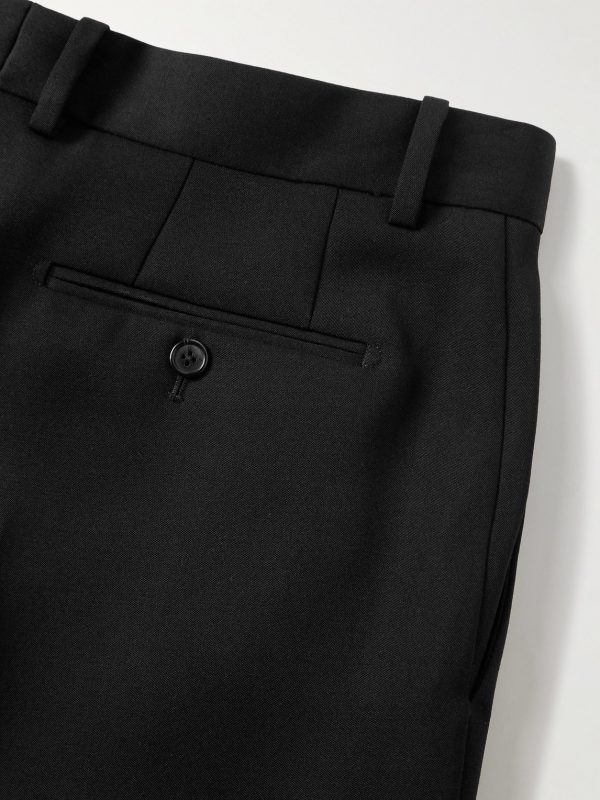 Zuma Slim-Fit Cropped Cotton and Cashmere-Blend Gabardine Trousers - CU