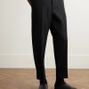 Zuma Slim-Fit Cropped Cotton and Cashmere-Blend Gabardine Trousers - FR