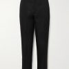 Zuma Slim-Fit Cropped Cotton and Cashmere-Blend Gabardine Trousers