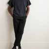 Zuma Slim-Fit Cropped Cotton and Cashmere-Blend Gabardine Trousers - OU