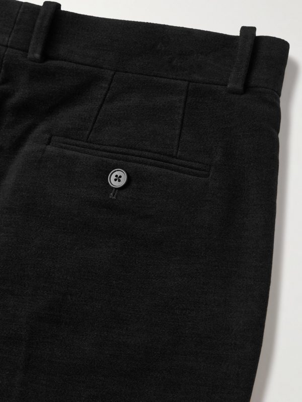 Zuma Slim-Fit Cropped Cotton-Moleskin Trousers - CU Zuma Slim-Fit Cropped Cotton-Moleskin Trousers - CU