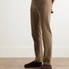 Fred Slim-Fit Straight-Leg Cotton-Corduroy Trousers - FR