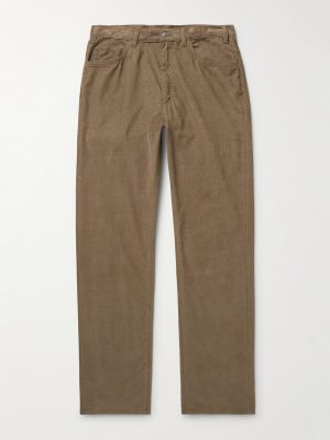 Fred Slim-Fit Straight-Leg Cotton-Corduroy Trousers Fred Slim-Fit Straight-Leg Cotton-Corduroy Trousers
