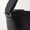 Crossbody Crescent Leather Messenger Bag - CU Crossbody Crescent Leather Messenger Bag - CU