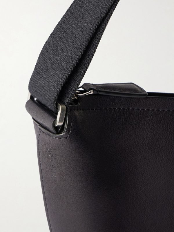Crossbody Crescent Leather Messenger Bag - CU Crossbody Crescent Leather Messenger Bag - CU