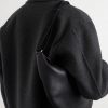 Crossbody Crescent Leather Messenger Bag - E2 Crossbody Crescent Leather Messenger Bag - E2