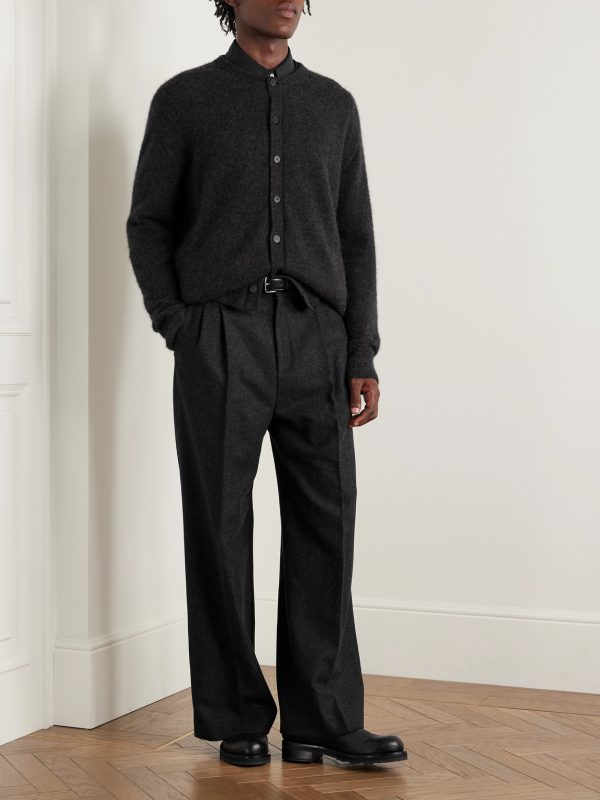 Danube Brushed Cashmere and Silk-Blend Cardigan - OU