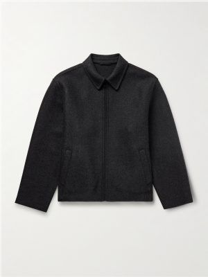Dantes Brushed Virgin Wool and Cashmere-Blend Twill Jacket
