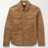 Bento Panelled Shearling Shirt Jacket