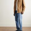 Bento Panelled Shearling Shirt Jacket - OU
