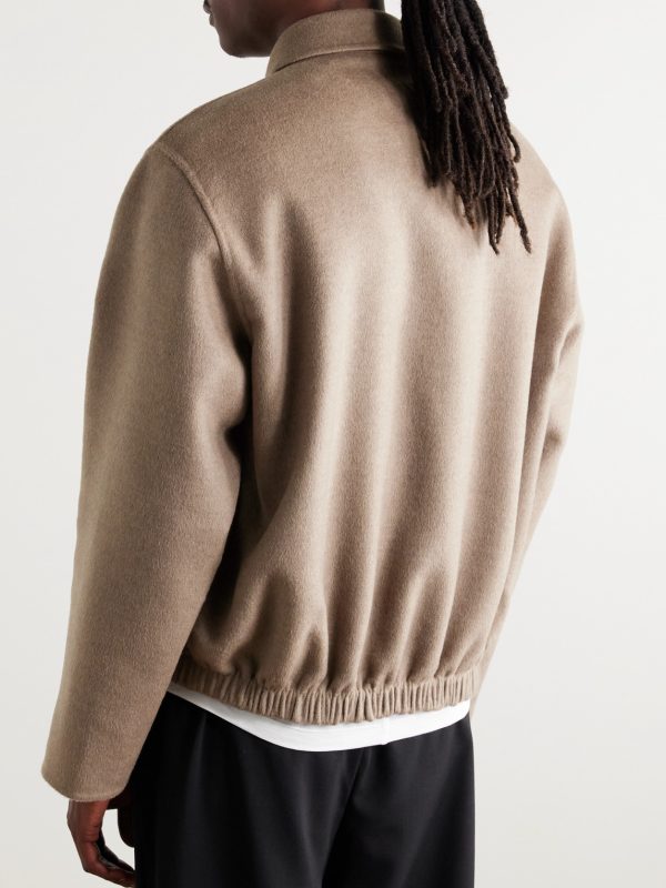Dantes Brushed-Cashmere Twill Jacket - BK Dantes Brushed-Cashmere Twill Jacket - BK