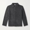 Novak Cashmere, Alpaca and Silk-Blend Bouclé Cardigan