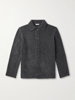 Novak Cashmere, Alpaca and Silk-Blend Bouclé Cardigan Novak Cashmere, Alpaca and Silk-Blend Bouclé Cardigan