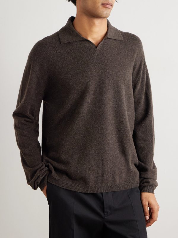 Franz Cashmere Polo Shirt - FR Franz Cashmere Polo Shirt - FR
