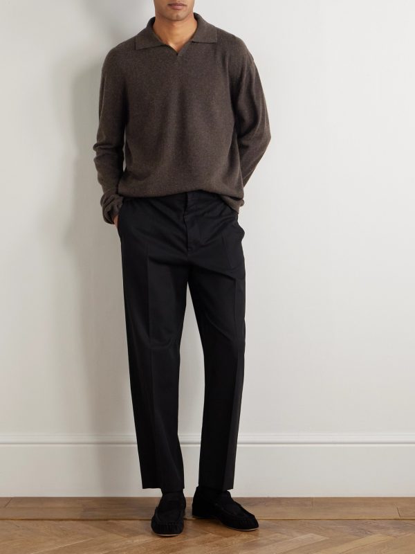 Franz Cashmere Polo Shirt - OU Franz Cashmere Polo Shirt - OU