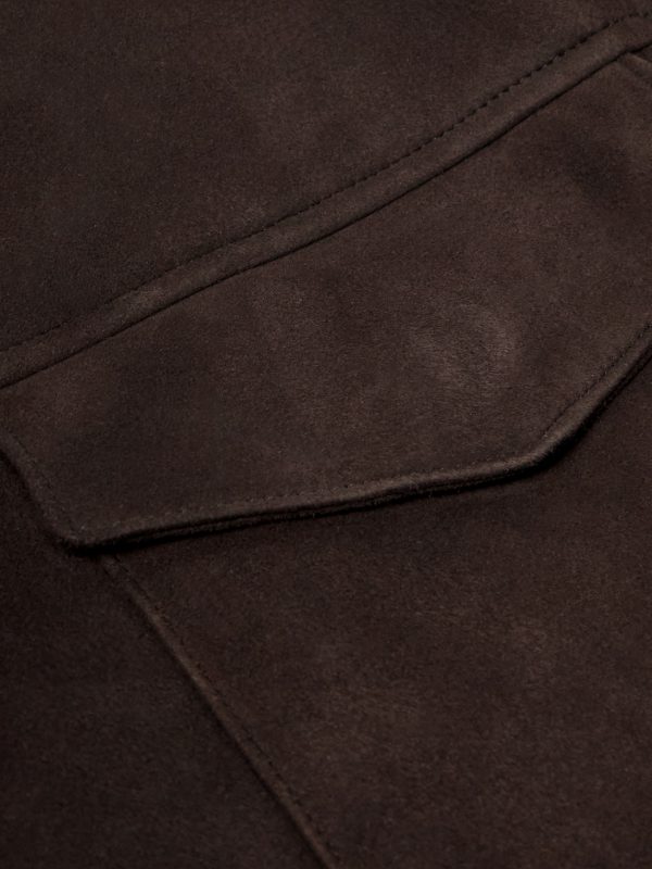 Bento Panelled Shearling Shirt Jacket - E1 Bento Panelled Shearling Shirt Jacket - E1