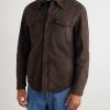Bento Panelled Shearling Shirt Jacket - FR Bento Panelled Shearling Shirt Jacket - FR
