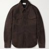Bento Panelled Shearling Shirt Jacket Bento Panelled Shearling Shirt Jacket