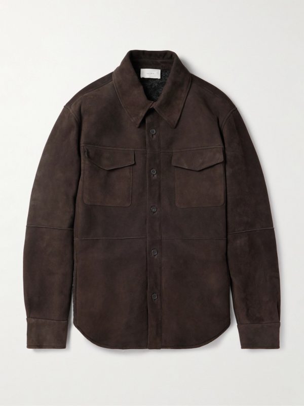 Bento Panelled Shearling Shirt Jacket Bento Panelled Shearling Shirt Jacket