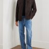 Bento Panelled Shearling Shirt Jacket - OU Bento Panelled Shearling Shirt Jacket - OU