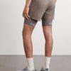 Slim-Fit Layered 8" Techsilk and Justice™ coldblack® Shorts - BK