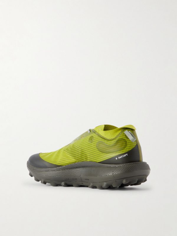 TheROCKER™ Rubber-Trimmed Rippy™ 66 Trail Running Sneakers - BK