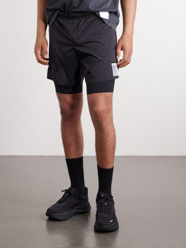 Slim-Fit Layered 8" Techsilk and Justice™ coldblack® Shorts - FR Slim-Fit Layered 8" Techsilk and Justice™ coldblack® Shorts - FR
