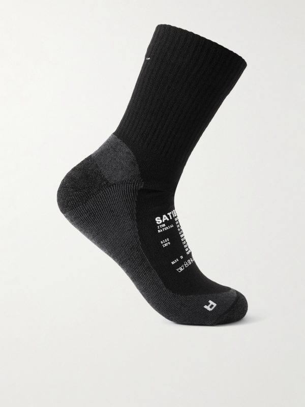 Stretch Merino Wool-Blend Socks