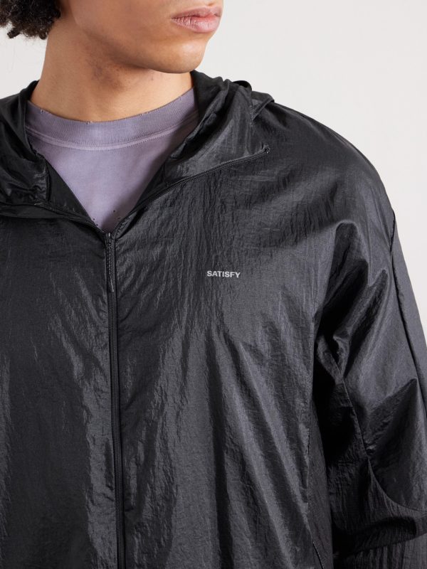Logo-Appliquéd Rippy™ Ripstop-Panelled Pertex® Diamond Fuse Hooded Jacket - CU Logo-Appliquéd Rippy™ Ripstop-Panelled Pertex® Diamond Fuse Hooded Jacket - CU