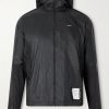 Logo-Appliquéd Rippy™ Ripstop-Panelled Pertex® Diamond Fuse Hooded Jacket Logo-Appliquéd Rippy™ Ripstop-Panelled Pertex® Diamond Fuse Hooded Jacket