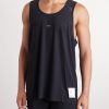Embellished Logo-Appliquéd Space-O™ Mesh Tank Top - FR