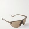 Yukinori Range Finder D-Frame Acetate Wrap-Around Sunglasses - FR Yukinori Range Finder D-Frame Acetate Wrap-Around Sunglasses - FR