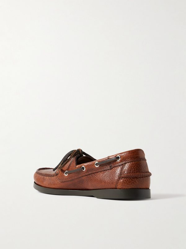 Jetty II Full-Grain Leather Boat Shoes - BK Jetty II Full-Grain Leather Boat Shoes - BK