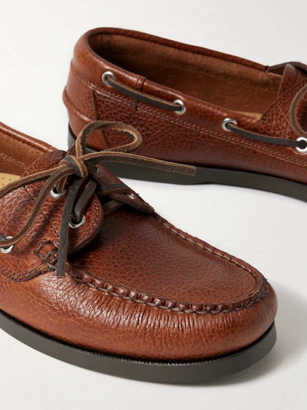 Jetty II Full-Grain Leather Boat Shoes - CU Jetty II Full-Grain Leather Boat Shoes - CU