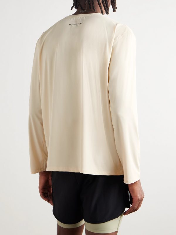 Logo-Print Stretch-Jersey T-Shirt - BK