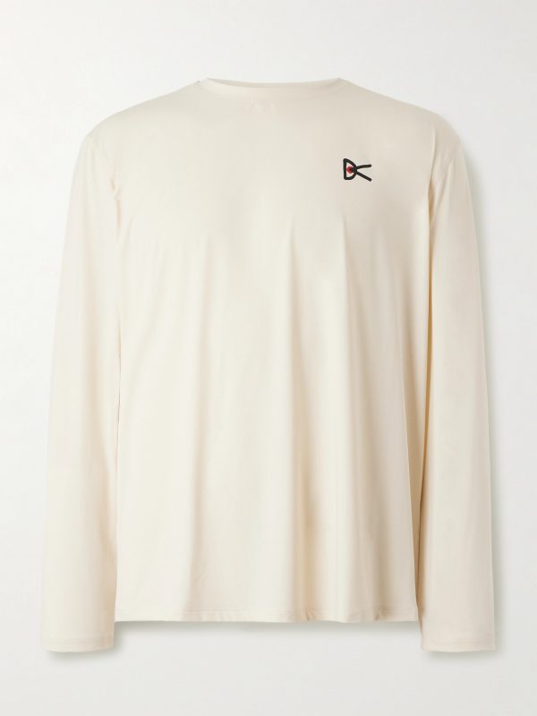 Logo-Print Stretch-Jersey T-Shirt