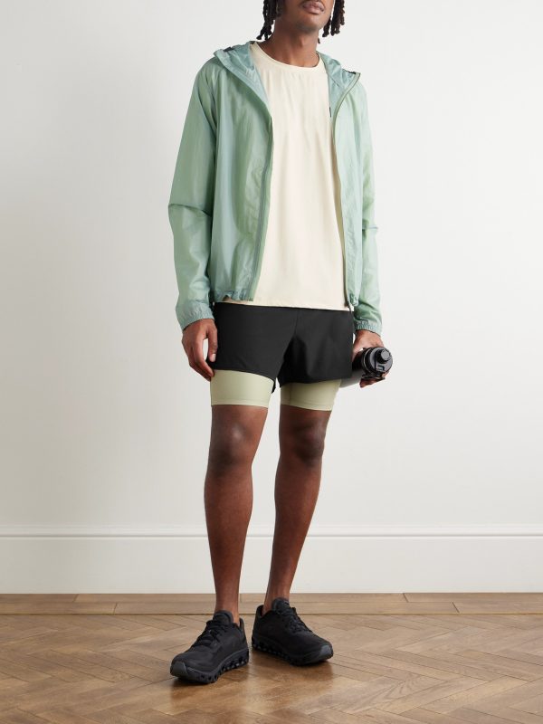 Logo-Print Stretch-Jersey T-Shirt - OU