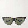 Yukinori Range Finder D-Frame Tortoiseshell Acetate Wrap-Around Sunglasses Yukinori Range Finder D-Frame Tortoiseshell Acetate Wrap-Around Sunglasses