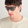 Yukinori Range Finder D-Frame Tortoiseshell Acetate Wrap-Around Sunglasses - OU Yukinori Range Finder D-Frame Tortoiseshell Acetate Wrap-Around Sunglasses - OU