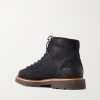 Waxed-Suede Hiking Boots - BK Waxed-Suede Hiking Boots - BK