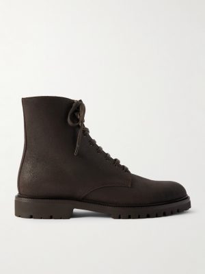 Pedula Waxed-Suede Boots Pedula Waxed-Suede Boots