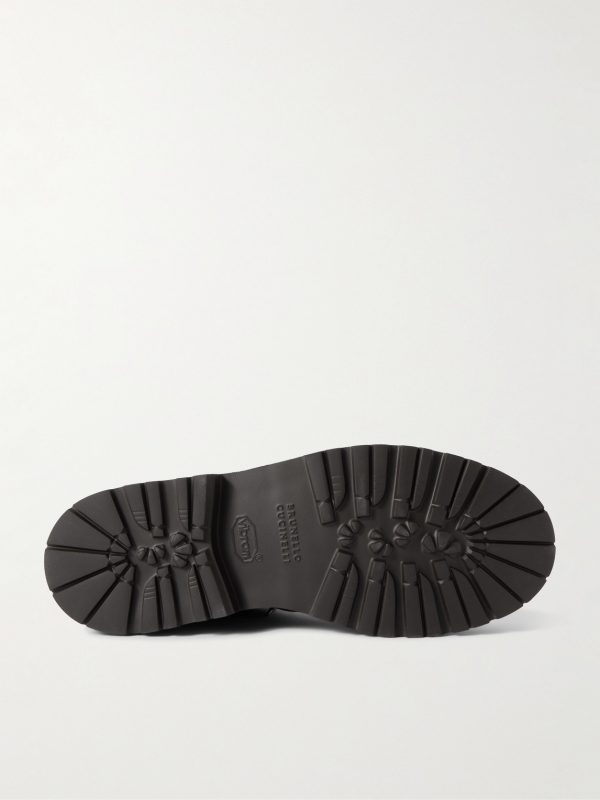 Suede Lace-Up Boots - E1 Suede Lace-Up Boots - E1