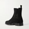 Waxed-Suede Chelsea Boots - BK Waxed-Suede Chelsea Boots - BK