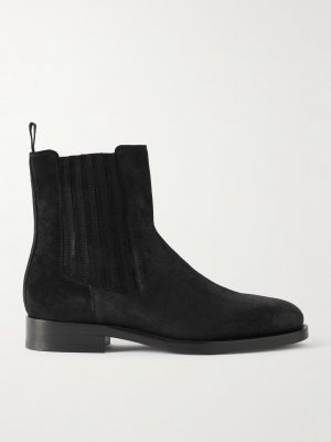 Waxed-Suede Chelsea Boots Waxed-Suede Chelsea Boots