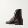 Pedula Full-Grain Leather Boots - BK Pedula Full-Grain Leather Boots - BK